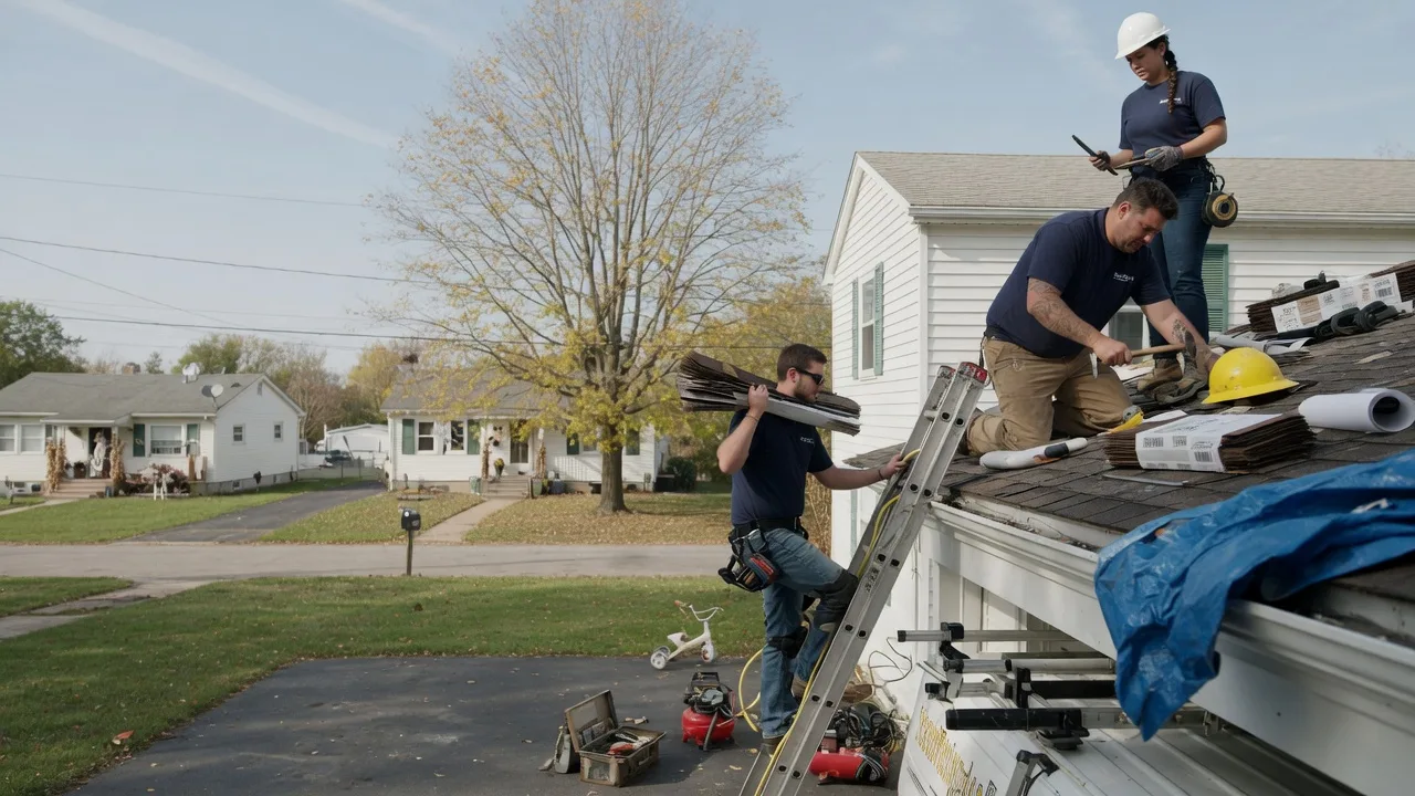 Local Roofing Contractors in Lexington, IL near me